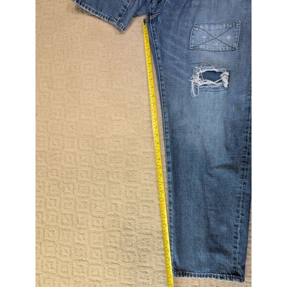 Polo Ralph Lauren Jeans Mens 46B/32 Blue The Varick Slim Straight 100% Cotton - Picture 7 of 14